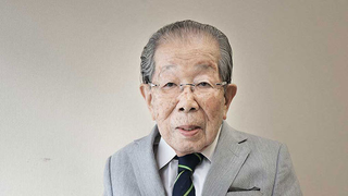 Shigeaki Hinohara murió a los 105 años. Dedicó su vida profesional al estudio de la longevidad. Fuente: Wikimedia Commons.